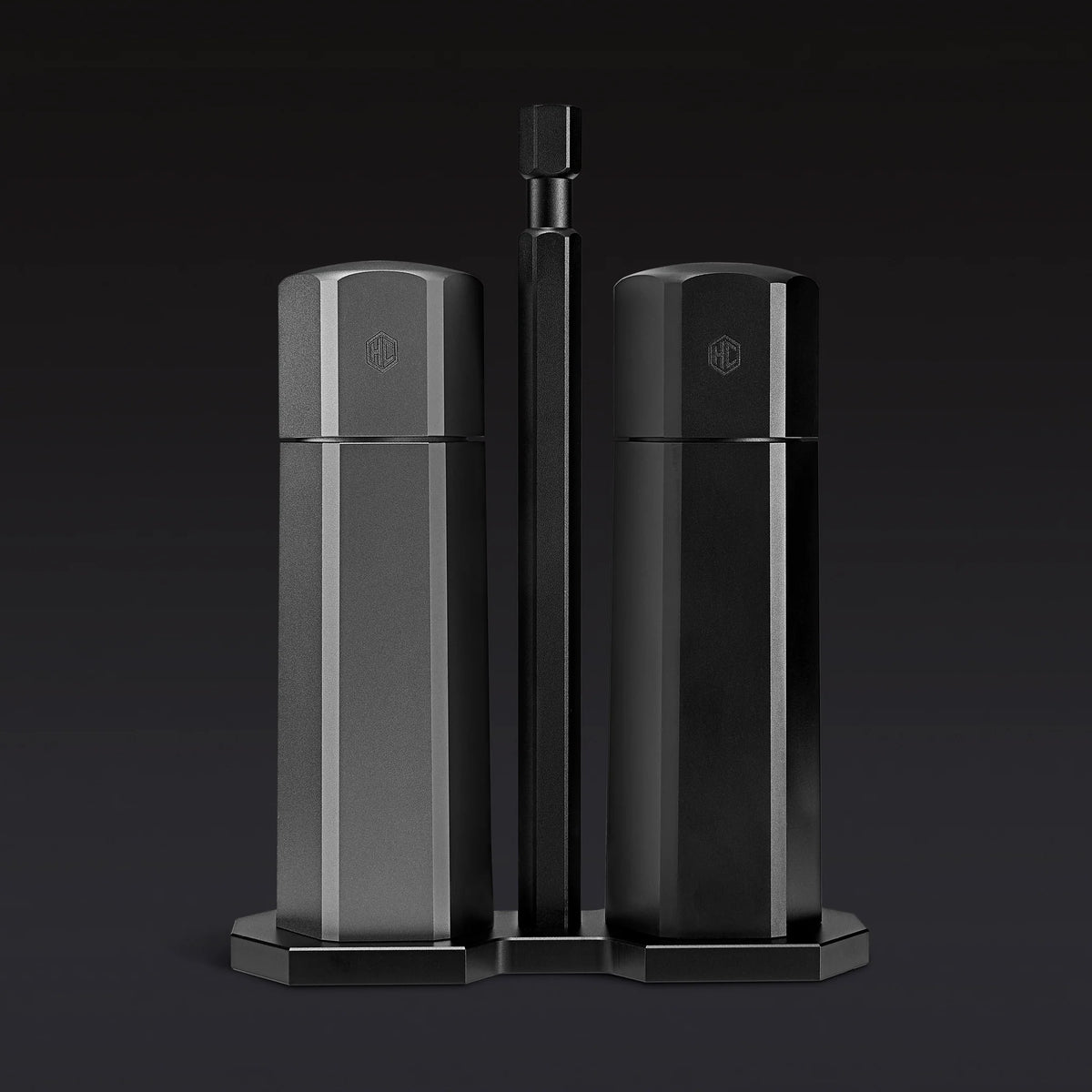 HexMill Tabletop Salt & Pepper Grinder Set